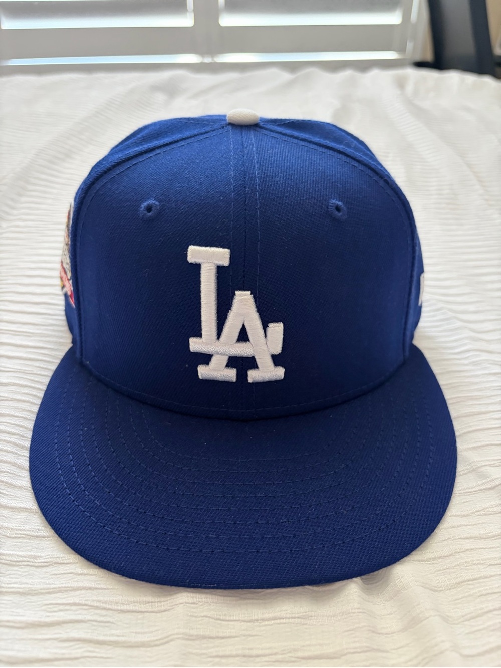LA Dodgers Fitted 2024 World Series Champs Baseball Cap - Fitted Size 7 1/4